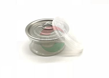 Small Size Clear Plastic Jars Easy Open Can With Customized Logo